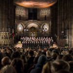 (c) Pascal Bastien - Strasbourg Eurométropole. 23 novembre 2024. Cathédrale de Strasbourg. Concert du 80e anniversaire de la libération. Choeur philharmonique de Strasbourg.
